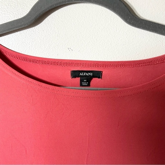 New with tags Alfani Womens Plus Hi-Low Swingy Pullover Top - Picture 3 of 15